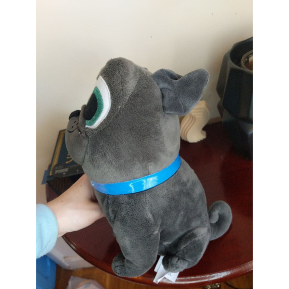 Disney's Puppy Dog Pals Bingo 11" plush grey pug big eyes - Picture 3 of 5